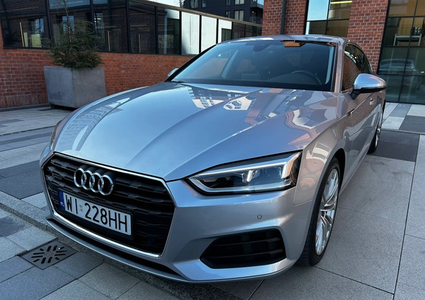 Audi A5 cena 114990 przebieg: 132000, rok produkcji 2018 z Kraków małe 596